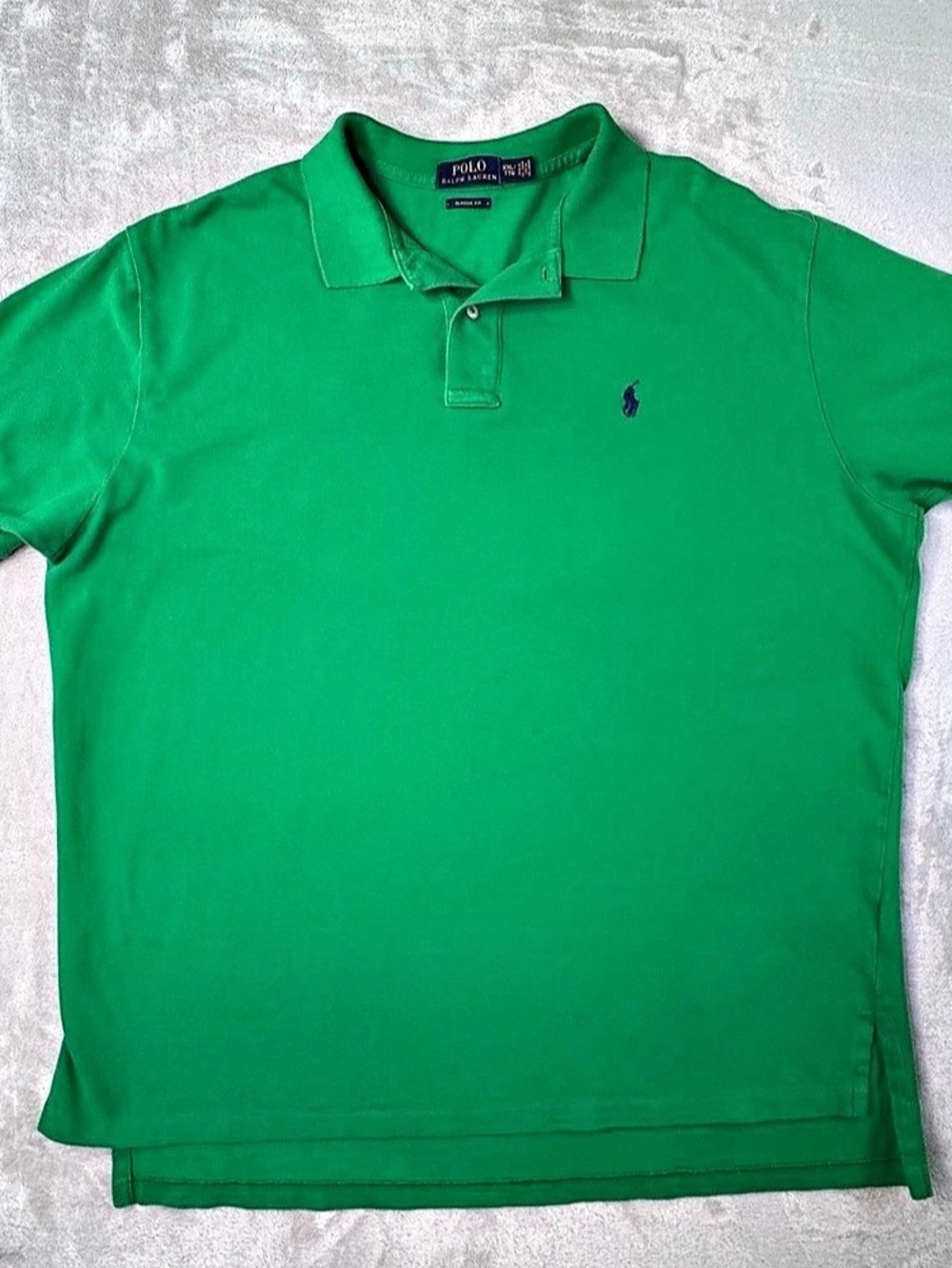 Polo Ralph Lauren Classic Fit Polo Men's Green Cotton Polo Size XXL